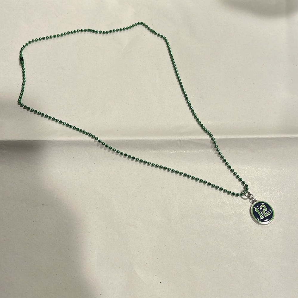 Seahawks “12” Necklace